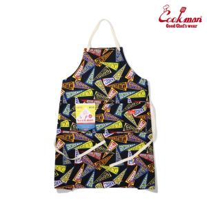 クックマン COOKMAN ワイドポケットエプロン Wide Pocket Apron Pennant 233-34944 メンズ レディース｜roomonlinestore