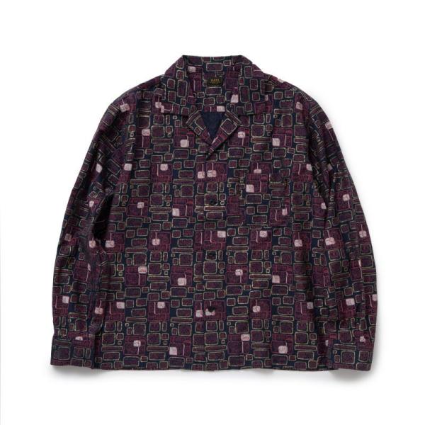 RATS ラッツ GLITTER ATOMIC SHIRT 24RS-0309 長袖シャツ メンズ ...