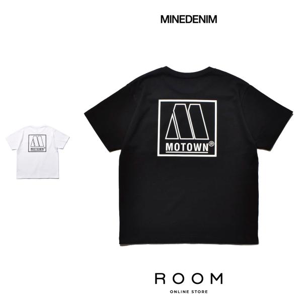 【全2色】マインデニム MINEDENIM MOTOWN Logo Print T-SH MND-U...