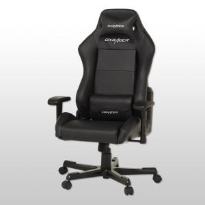 DXRacer 【DX-03BK ブラック】ドリフティング ワイドモデル ソフトレザー ゲーミングチェア テレワーク デラックスレーサー