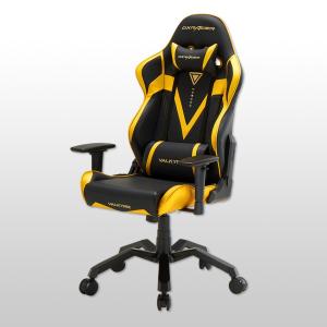 【VB-03GL (ゴールド）】ヴァルキリー ハイバックワイド パーフォレイテッドレザー/カーボン調 3Dアームレスト スパイダーベース