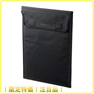 サンワサプライ 防水スリムインナーケース 13.3インチ対応 ブラック IN-WP13BK