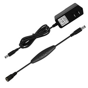 LEKE DC12V充電器 +電源コードスイッチ DC12V 電源アダプター PSE認証 出力:DC12V/1.5A ，12V DCヘッダーに使用可能