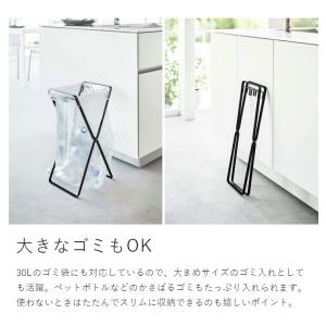 [ レジ袋2連&30Lゴミ袋スタンド タワー ...の詳細画像5