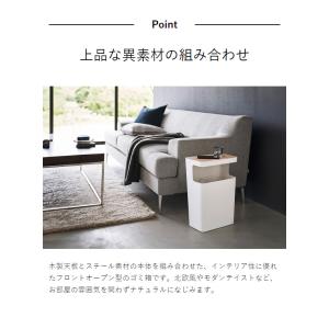 [ 天板付きトラッシュカン リン 角型 ]山崎...の詳細画像4