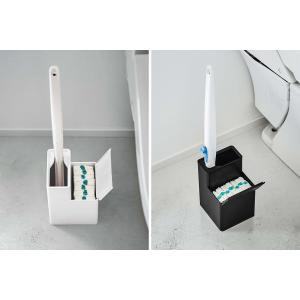[ 替えブラシ収納付き流せるトイレブラシスタン...の詳細画像5