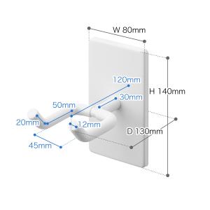 [ ウォール角度調節ドライヤーホルダー タワー...の詳細画像1