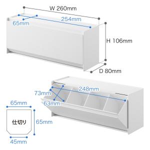 [ マグネットお薬&サプリメント収納ケース タ...の詳細画像1