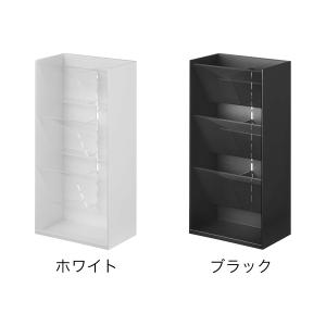 [ コスメ立体収納ケース タワー 4段 ]山崎...の詳細画像2