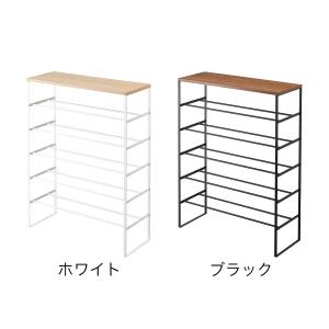 [ 天板付きシューズラック タワー 6段 ]山...の詳細画像2