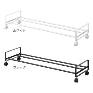 [ 引き出せるキャスター付きシューズラック タ...の詳細画像2
