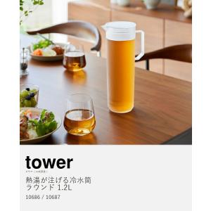 特典付[ 熱湯が注げる冷水筒 タワー ラウンド...の詳細画像4