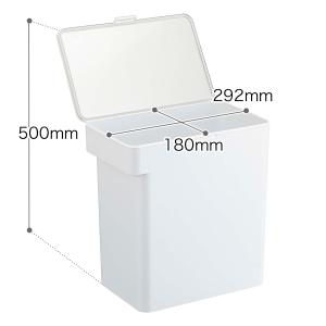 [ 密閉米びつ タワー 10kg 計量カップ付...の詳細画像2