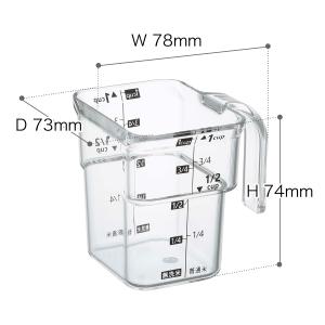 [ 密閉米びつ タワー 10kg 計量カップ付...の詳細画像3