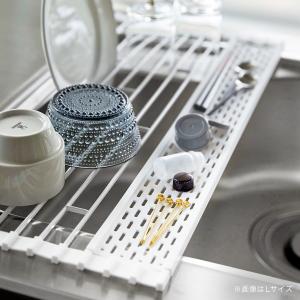 [ 折り畳み水切り タワー シリコーントレー付...の詳細画像4