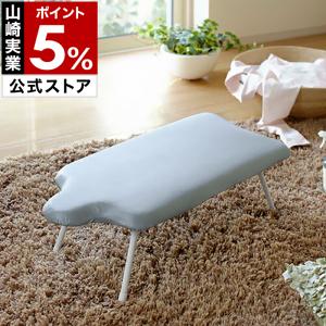 山崎実業 特典付［ 軽量解決プレス フック付き アルミ ］アイロン台