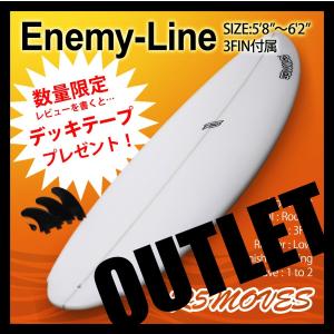 サーフボード ショートボード R5MOVES Enemy-Line アウトレット