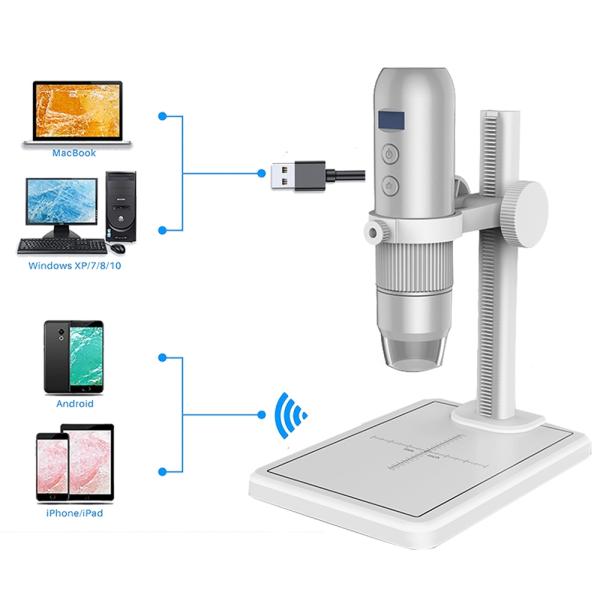 デジタル 顕微鏡 IOS Android wifi対応 Win Mac ケーブル対応