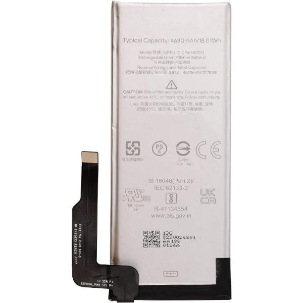 Google Pixel 5a (5G) 用　互換内臓バッテリー G27FU