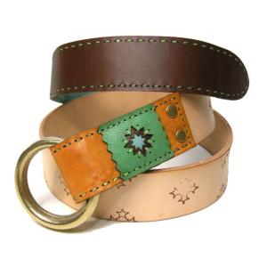 ゴーヘンプ　オジャガデザイン　GOHEMP　OJAGA DESIGN　BELT OJ-GOHEMP-62　レザーベルト｜roost