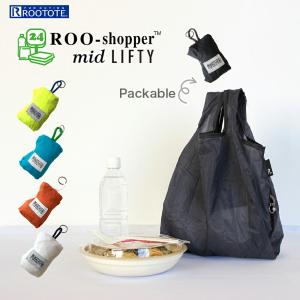 6757 ルートート（ROOTOTE）/ルーショッパーMID-Lifty-Lazy-A（全5種）洗える 清潔 エコバッグ お買い物バッグ コンパクト パッカブル 手のひら ミニマム コン…