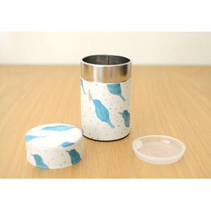 [星燈社] SEITOUSHA 茶筒 『雪鳥』 (150g茶葉用)