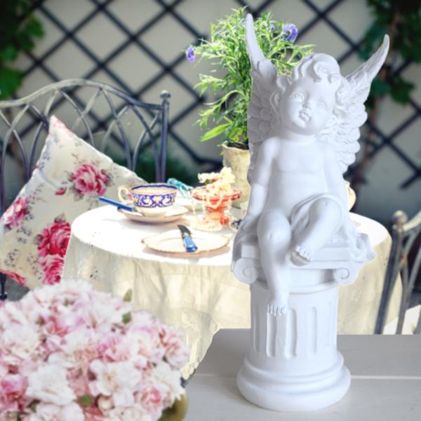 エンジェル ガーデニングオーナメント ガーデン インテリア 天使 置物