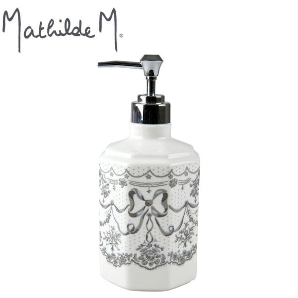 マチルドエム ソープディスペンサー 手書き風 リボン フラワー【Mathilde M】