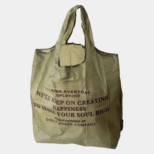 エコバッグ マイチョイス トートバッグ 折りたたみ カーキ