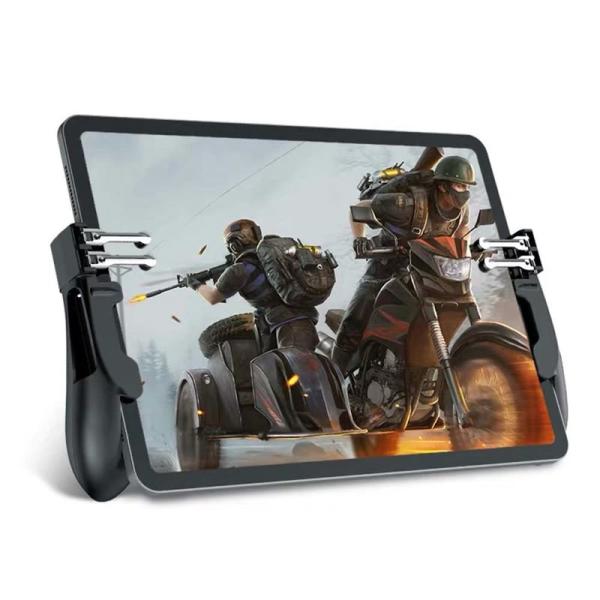 強化版六本指 COD 荒野行動 PUBG Mobile iPadコントローラー ゲームパッド 引き金...