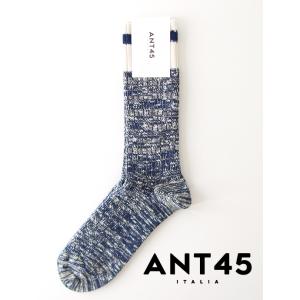 ANT45/アント クワランタチンクエ/カジュアルソックス/FIRENZE/ネイビー/ant4216...