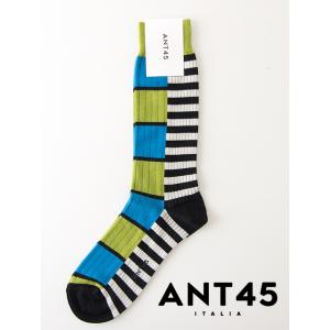 ANT45/アント クワランタチンクエ/カジュアルソックス/PERUGIA/ライトグリーン/ant4...
