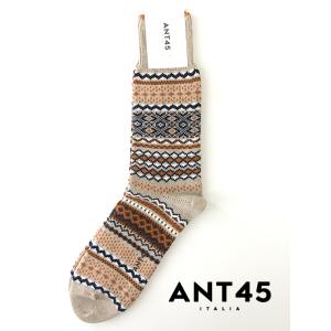 ANT45/アント クワランタチンクエ/カジュアルソックス/CORVARA/ベージュ/ant4416...