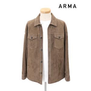 アルマ ARMA ゴートスエードブルゾン ブラウン arm520803