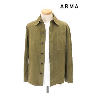 アルマ ARMA ゴートスエードブルゾン カーキ arm520804