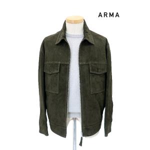 アルマ ARMA ゴートスエードブルゾン/KALE/モス モス arm521802