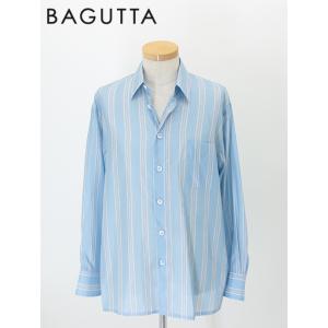 バグッタ Bagutta シルクシャツ/YOYOGI イタリア製 ブルー bag480603｜rootweb