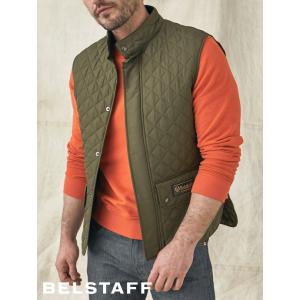 BELSTAFF/ベルスタッフ/キルティングベスト/ライニング使用可/WAIST COAT/ダークオ...