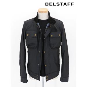 BELSTAFF/ベルスタッフ/ライダースジャケット/ワックスコットン/RACEMASTER/ブラック/bel441801｜rootweb