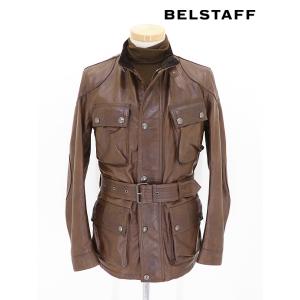 BELSTAFF/ベルスタッフ/レザージャケット/TRIALMASTER PANTHERJACKET/ブラウン/bel441806｜rootweb