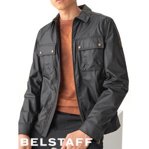 BELSTAFF/ベルスタッフ/シャツアウタージャケット/TOUR OVER SHIRTS/ブラック...