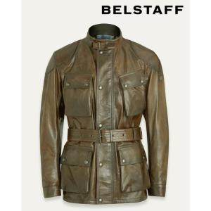 BELSTAFF ベルスタッフ レザージャケット/TRIALMASTER PANTHERJACKET アンティークブロンズ bel461601｜rootweb