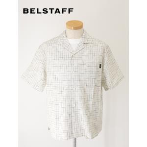 【50％OFF】ベルスタッフ BELSTAFF 半袖シャツ/オープンカラー/ソフトコットン/TIDE...