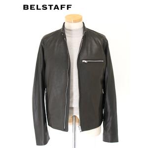 ベルスタッフ BELSTAFF レザージャケット/シングルライダース/TRACK RACER ブラッ...