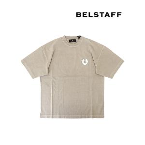 ベルスタッフ BELSTAFF コットンTシャツ ベージュ bel520811
