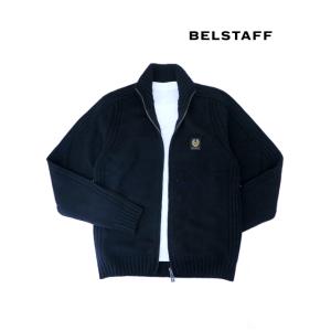 ベルスタッフ BELSTAFF ドライバーズニット ブラック bel521802