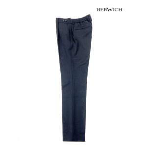 コンフォートスリム BERWICH/ベルウィッチ 1プリーツスラックス 「berto」 カジュアルパ...
