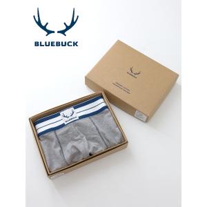 BLUE BUCK/ブルーバック/ボクサーパンツ/オーガニックコットン/グレー/blb461001