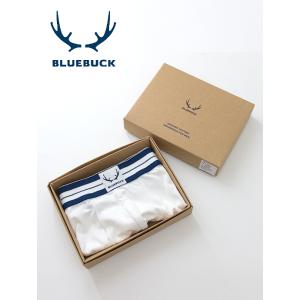 BLUE BUCK/ブルーバック/ボクサーパンツ/オーガニックコットン/ホワイト/blb461004