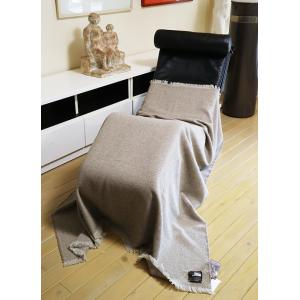 Bottoli/ボットリ/ウールブランケット/ヘリンボーン/LANA ITALIANA/ナチュラル/...